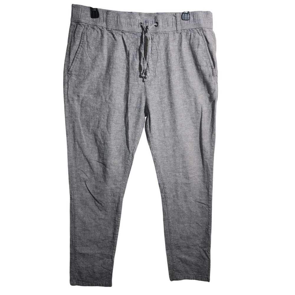 Civil Society Mens Heathered Grey Drawstring Jogger Pants‎ Size L 34